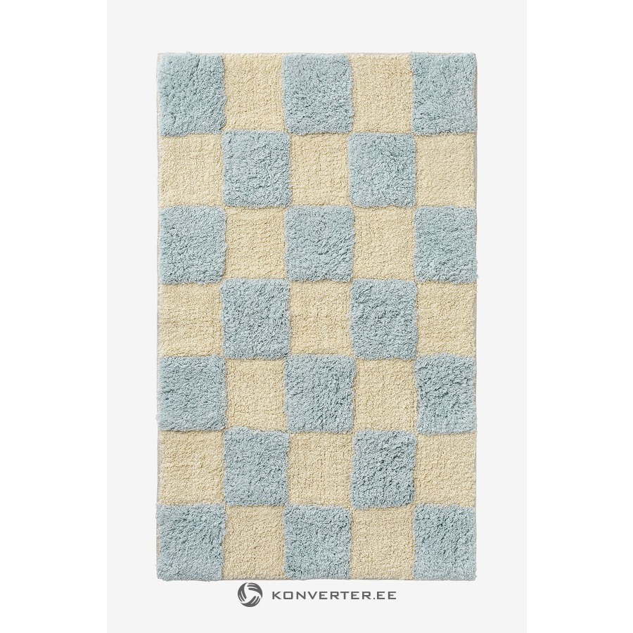 Kylpyhuonematto (Saga Check) 80x120 - Konverter Sisustuskeskus